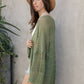 Knit Netted Cardigan Ponchos